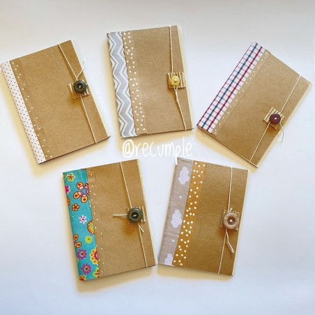 Libretitas A6 artesanales - 3