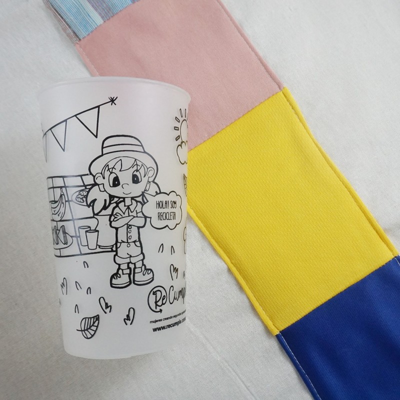 Vaso Recumple Recicleta en el parque 330 ml - 2