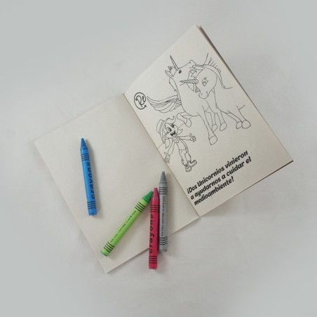 LIBRITO RECICLETA UNICORNIO mín de 3 unidades - 2