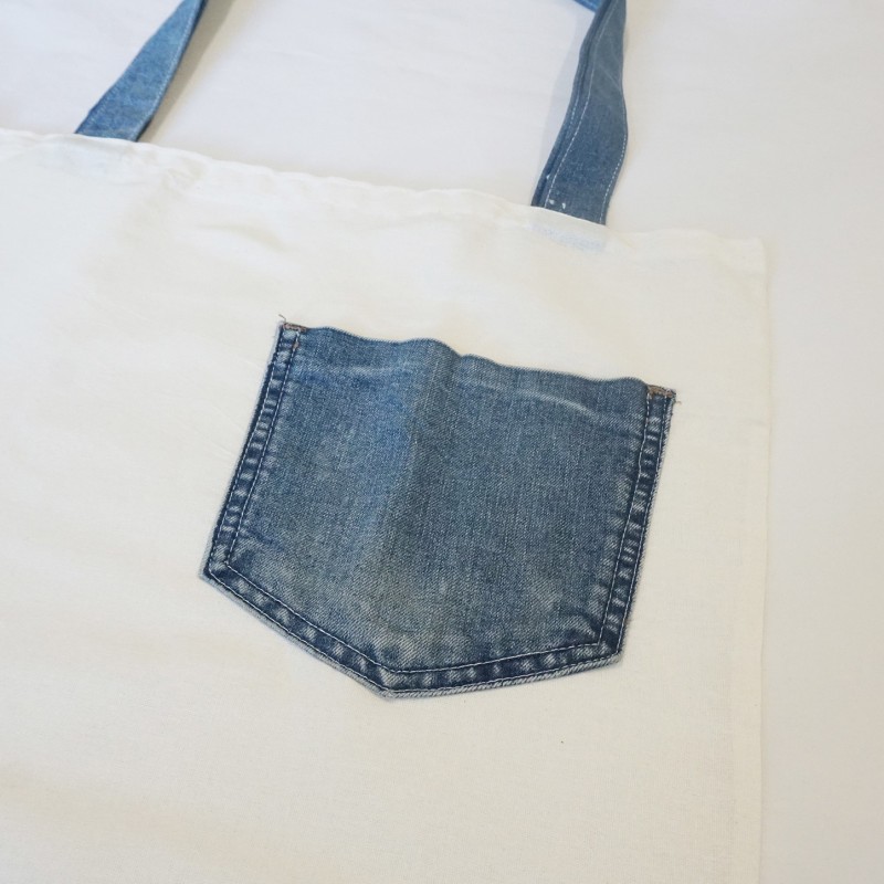 Bolsa con jean Tote Bag - 2