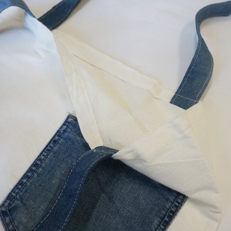 Bolsa con jean Tote Bag - 3