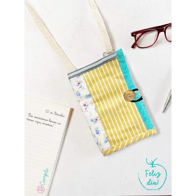 Porta celular libreta A6 y lápiz plantable - 2
