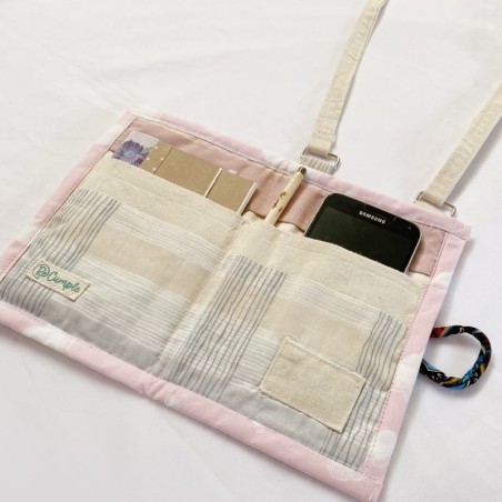 Porta celular libreta A6 y lápiz plantable - 3