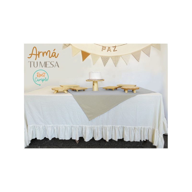 Alquiler  decoración de mesa de festejo Rent Cumple - 3