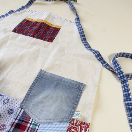 DELANTAL PATCHWORK personalizado niñ@ - 2