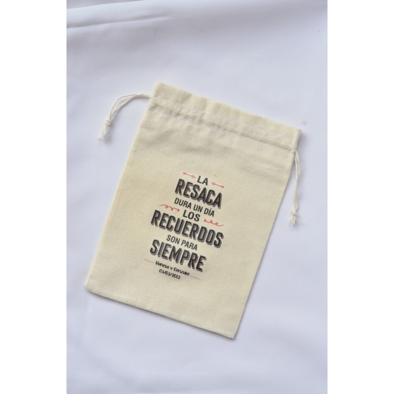 Bolsa antiREsaca para casamientos - 4