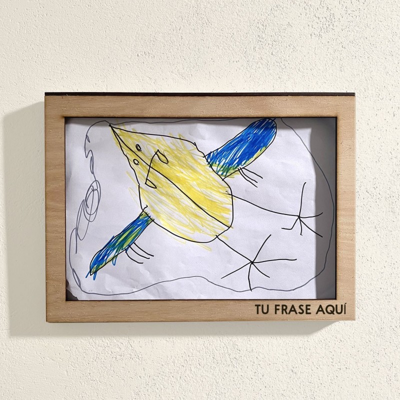 CUADRO PORTA DIBUJOS - 2