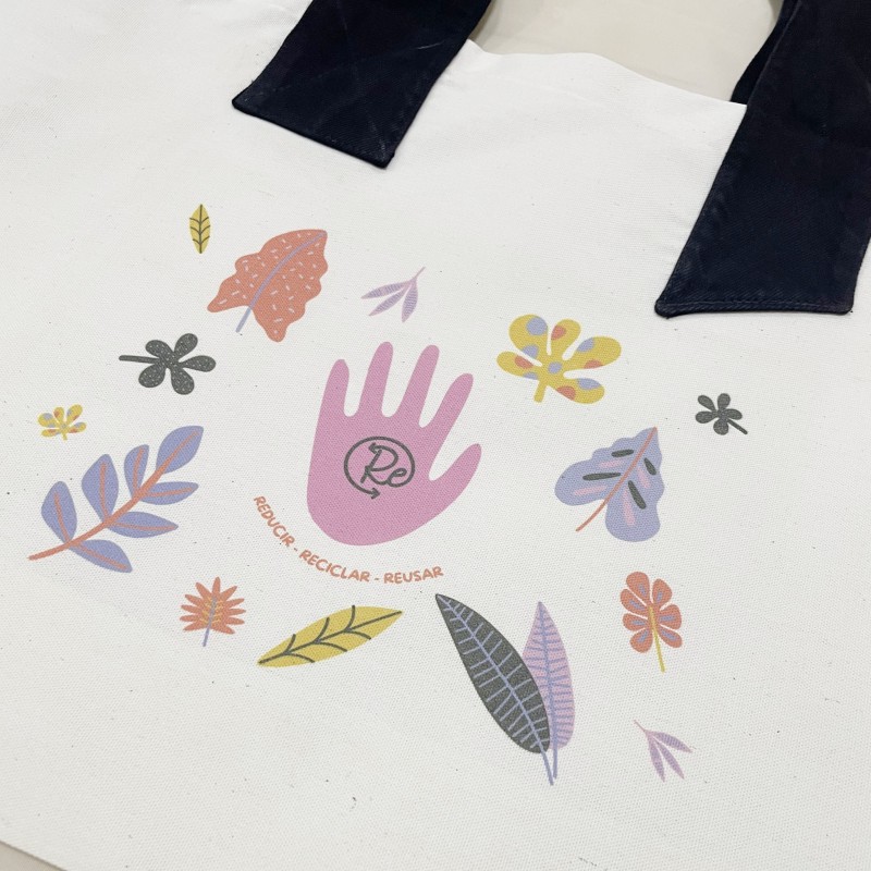 Bolso tote bag grande xl con diseño - 3