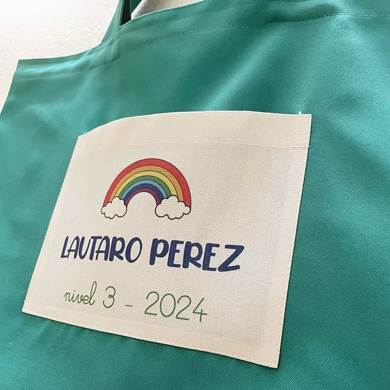 BOLSA PORTA CARPETA FIN DE AÑO EGRESADITOS