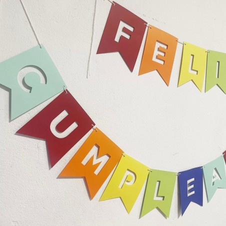 BANDERIN FELIZ CUMPLEAÑOS