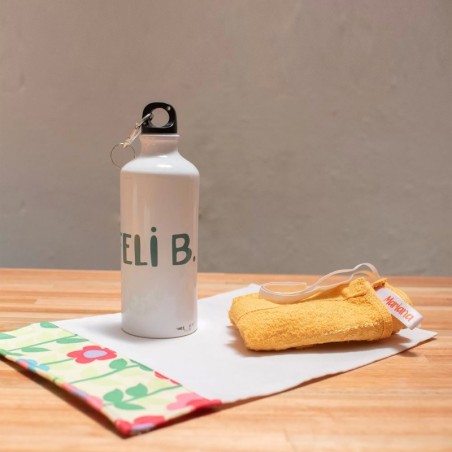 KIT MERIENDA botella mantel toalla escolar