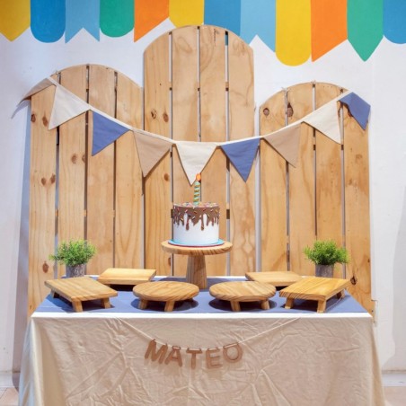 Alquiler  decoración de mesa de festejo Rent Cumple