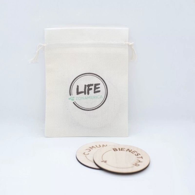 POSA VASOS PERSONALIZADO + BOLSA