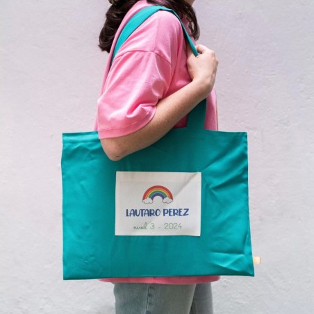 BOLSA PORTA CARPETA FIN DE AÑO EGRESADITOS