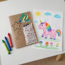 Librito recicleta unicornio mín de 3 unidades