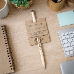 Lápiz plantable personalizado x10 unid.