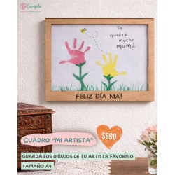 CUADRO PORTA DIBUJOS