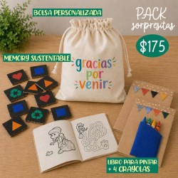 Pack sorpresita memory y recicleta