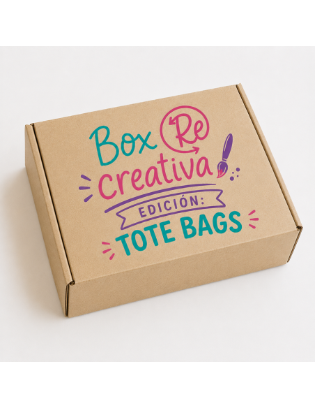 BOX CREATIVA TOTE BAG PARA PERSONALIZAR