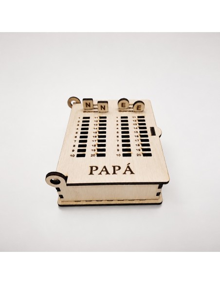 CAJA TRUCO + CARTAS PAPÁ