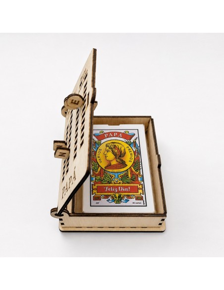 CAJA TRUCO + CARTAS PAPÁ