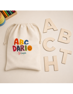 ABCEDARIO MADERA 2