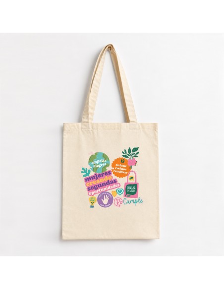 PROMO TOTE BAG 100% ALGODÓN PERSONALIZADA
