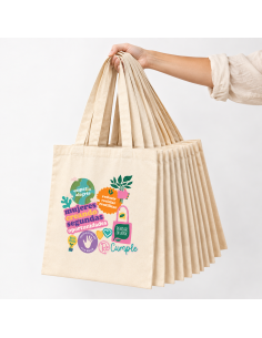 PROMO TOTE BAG 100% ALGODÓN PERSONALIZADA