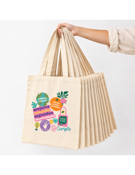 PROMO TOTE BAG 100% ALGODÓN PERSONALIZADA